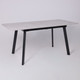 Миниатюра изображения товара Обеденный стол LEPREMO AV 1209/1 120-160x80 (ароза светлая/черный)