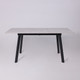 Миниатюра изображения товара Обеденный стол LEPREMO AV 1209/1 120-160x80 (ароза светлая/черный)