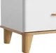 Миниатюра изображения товара Прикроватная тумба MODULA Карпин INV01T-1S-616/425/499(02) (дуб натюрель/белый премиум)