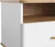 Миниатюра изображения товара Прикроватная тумба MODULA Карпин INV01T-1S-616/425/499(02) (дуб натюрель/белый премиум)