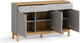 Тумба MODULA Вирелле INV06T-3D2S-1506/398/912(21) (BZ серый шифер/DI дуб натюрель) — фото 5