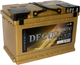 Миниатюра изображения товара Автомобильный аккумулятор DECUS 77 Ah (1) 850A L3 6СТ-77 / 077 255 K01 D (77А/ч)