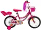Миниатюра изображения товара Детский велосипед ZigZag Foris 14 / ZG-1414 (малиновый, разобранный, в коробке)