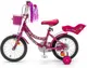 Миниатюра изображения товара Детский велосипед ZigZag Foris 14 / ZG-1414 (малиновый, разобранный, в коробке)