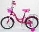 Миниатюра изображения товара Детский велосипед ZigZag Girl 14 / ZG-1422 (малиновый, разобранный, в коробке)