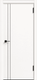 Миниатюра изображения товара Дверь межкомнатная Geometrica KM 2 ДГ 70x200 ABS (айс/черный с 4-х сторон молдинг)