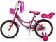 Миниатюра изображения товара Детский велосипед ZigZag Foris 16 / ZG-1624 (малиновый, разобранный, в коробке)