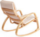 Миниатюра изображения товара Кресло-качалка Мир Ротанга АХ 3005  (береза/дуб/бежевый)