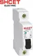 Миниатюра изображения товара Выключатель автоматический SHCET ВА 47-19 1Р 16А 6kA хар.В / S0000066