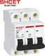 Миниатюра изображения товара Выключатель автоматический SHCET ВА 47-19 3Р 16А 6kA хар.В / S0000162