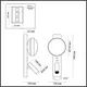 Миниатюра изображения товара Бра Odeon Light Albergo 7164/9WL