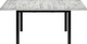 Миниатюра изображения товара Обеденный стол Senira Велес 100x60 (сосна монрепо/опора черная)