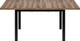 Миниатюра изображения товара Обеденный стол Senira Велес 120x75 (береза сандал/опора черный)