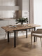 Миниатюра изображения товара Обеденный стол Senira Велес 120x75 (береза сандал/опора черный)