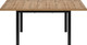 Миниатюра изображения товара Обеденный стол Senira Велес 120x75 (дуб вотан/опора черный)
