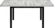 Миниатюра изображения товара Обеденный стол Senira Велес 120x75 (сосна монрепо/опора черная)