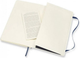 Миниатюра изображения товара Записная книжка Moleskine Classic Soft Large QP616B20 (синий сапфир)