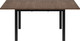 Миниатюра изображения товара Обеденный стол Senira Велес ЛДСП 25мм 120x75 (венге/опора черная)