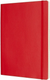 Миниатюра изображения товара Записная книжка Moleskine Classic Soft Large QP618F2 (красный)