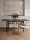 Миниатюра изображения товара Обеденный стол Senira Велес 110x70 (бетон/опора черная)