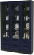 Миниатюра изображения товара Шкаф с витриной Интерлиния Концепт КТ-ШВ3 Деко (антрацит/индиго)