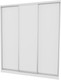 Миниатюра изображения товара Шкаф-купе Рэйгрупп 176450 BBX Elgon РГ-03.03 (белый премиум/белый премиум/хром)