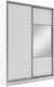 Миниатюра изображения товара Шкаф-купе Рэйгрупп 138450 BBX Elgon РГ-11.05 (белый премиум/белый премиум/хром)