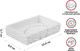 Миниатюра изображения товара Мыльница Perfecto Linea Stonewave / 35-130813 (белый)