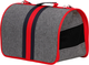 Миниатюра изображения товара Сумка для животных Sima-Land 7053491 (красный/серый)