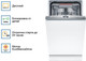 Миниатюра изображения товара Посудомоечная машина Bosch SPV4HMX65Q