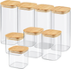 Миниатюра изображения товара Набор емкостей для хранения Classmark Forstorage для сыпучих продуктов / HD2866 (8шт, бамбук)