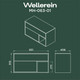 Миниатюра изображения товара Тумба под умывальник Wellerein AMAL 06301