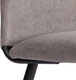 Миниатюра изображения товара Стул Tetchair La Rousse (велюр серый/черный)