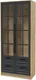 Миниатюра изображения товара Шкаф с витриной Интерлиния Концепт КТ-ШВ2 Деко (дуб золотой/пепел)
