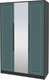 Миниатюра изображения товара Шкаф Интерлиния  Концепт КТ-Ш3з Деко (антрацит/верде)