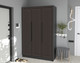 Миниатюра изображения товара Шкаф Интерлиния Концепт КТ-Ш3 Деко (антрацит/дуб английский)