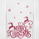 Полотенце Речицкий текстиль Merry Christmas 50x140 / 9с23.111ж1 (бордовый) — фото 6