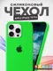 Миниатюра изображения товара Чехол-накладка Bingo Silicone Case для Apple iPhone 16 Pro (зеленый)