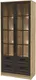 Миниатюра изображения товара Шкаф с витриной Интерлиния Концепт КТ-ШВ2 с подсветкой Деко (дуб золотой/дуб английский)