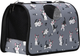 Миниатюра изображения товара Сумка для животных Sima-Land Играющие котики / 4777616 (р.M, серый)