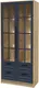 Миниатюра изображения товара Шкаф с витриной Интерлиния  Концепт КТ-ШВ2 с подсветкой Деко (дуб золотой/дуб королевский)
