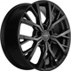 Миниатюра изображения товара Литой диск Khomen KHW1806 Changan/Geely/Lexus 18x7" 5x114.3мм DIA 60.1мм ET 45мм (Black)