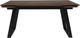 Миниатюра изображения товара Обеденный стол ОКА Сангай раздвижной 136-196x80x75 (дуб галифакс/черный)