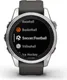 Миниатюра изображения товара Умные часы Garmin Fenix 7S Pro Solar 42mm / 010-02776-01 (серебро/графит)