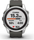 Миниатюра изображения товара Умные часы Garmin Fenix 7S Pro Solar 42mm / 010-02776-01 (серебро/графит)