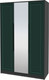 Миниатюра изображения товара Шкаф Интерлиния Концепт КТ-Ш3з Деко (антрацит/изумруд)