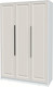 Миниатюра изображения товара Шкаф Интерлиния Концепт КТ-Ш3 Деко (белый платинум/кашемир)