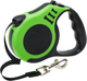 Миниатюра изображения товара Поводок-рулетка Sima-Land Зарница / 7149044 (5м, черный/зеленый)