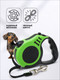 Миниатюра изображения товара Поводок-рулетка Sima-Land Зарница / 7149044 (5м, черный/зеленый)