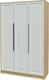 Миниатюра изображения товара Шкаф Интерлиния Концепт КТ-Ш3 Деко (дуб золотой/грей)